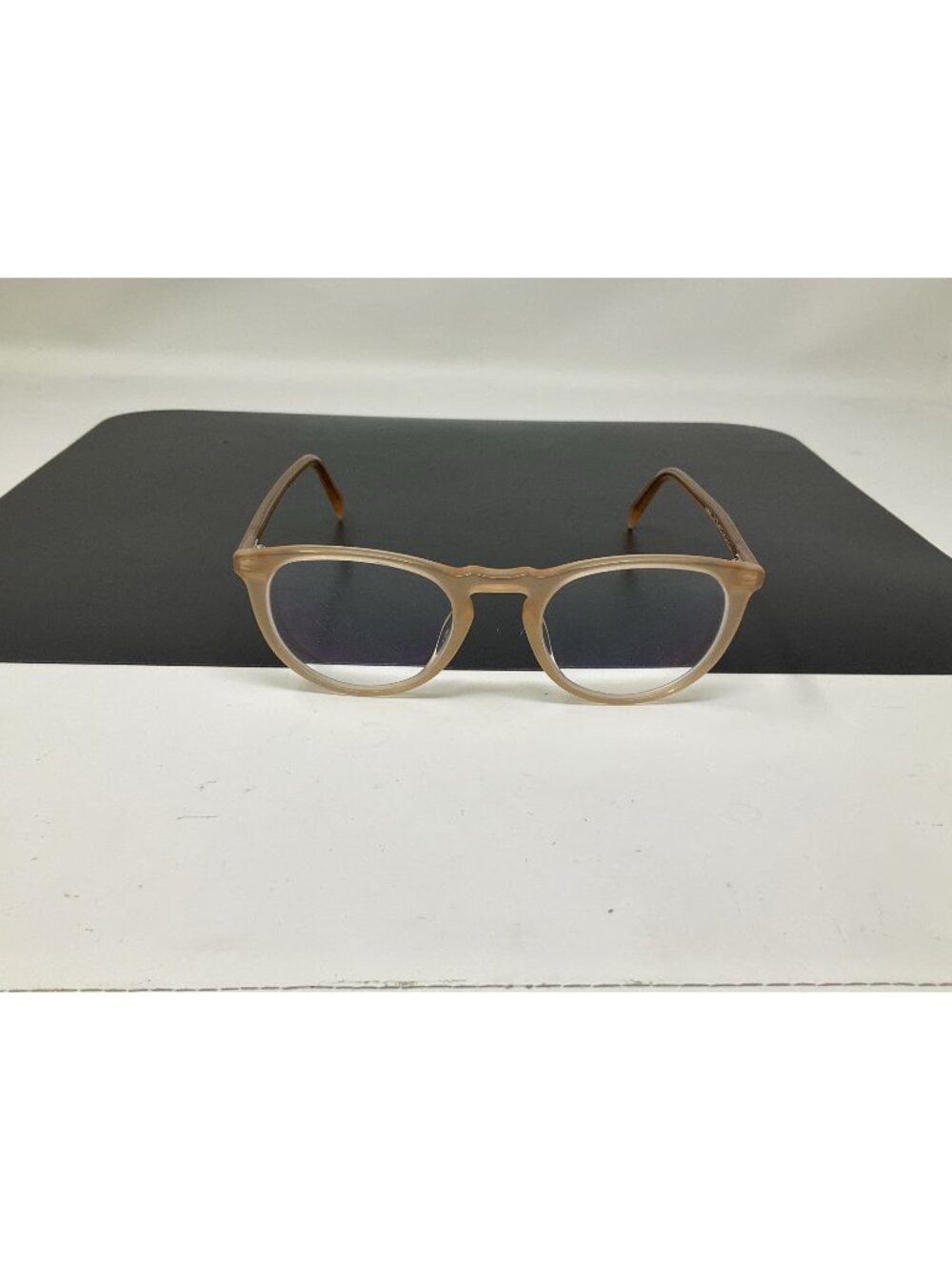 Warby Parker Eyeglasses Haskell M 178 Camel Panto Frame Italy 49[]22 145